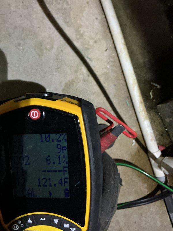 Completed annual heating system inspection and maintenance on two residential furnace units per service contract agreement. Responded to customer concern regarding water presence in mechanical area and performed thorough assessment to verify system integrity and proper operation.

Conducted comprehensive tune-up and safety inspection on both furnace systems. Performed combustion analysis using digital measuring equipment, recording temperature differential readings and verifying proper heat exchanger operation. Measurements indicated acceptable operating parameters with supply temperatures and temperature rise within manufacturer specifications.

Inspected all accessible components including heat exchangers, burner assemblies, ignition systems, and flame sensors. Verified proper venting and condensate drainage systems on both units. Examined PVC condensate lines for leaks, blockages, or signs of water accumulation that may have prompted initial service call. Confirmed drain lines were 