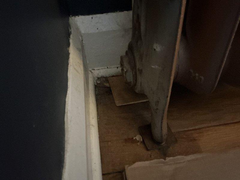 Responded to service call for radiator valve exchange at residential property. Upon arrival, assessed the heating system piping in the utility area and successfully replaced the defective radiator valve with new component. System tested and confirmed operational with no leaks detected at connection points.