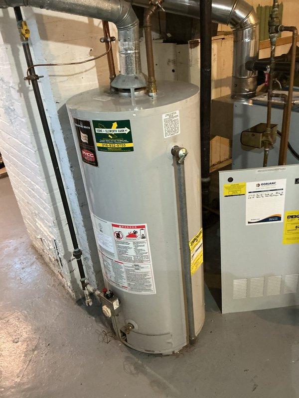Performed preventative maintenance tune-up on 8-year-old residential boiler system located in basement. Conducted comprehensive inspection of boiler components, burner assembly, ignition control module, gas connections, and associated piping including copper supply lines and shut-off valves with pressure gauges. Verified proper operation of all safety controls, tested system functionality, and confirmed equipment is operating within manufacturer specifications.