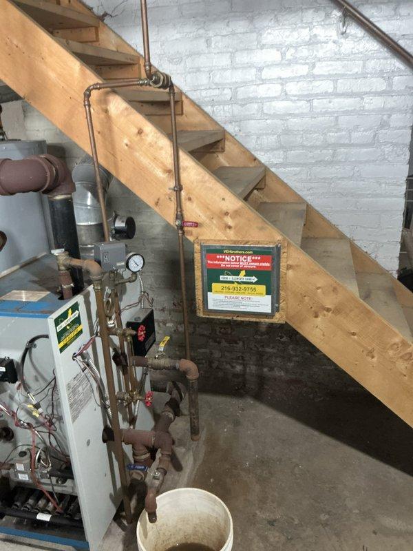 # HVAC Maintenance - Heating System

Performed annual maintenance on a 7-year-old residential boiler system. Conducted comprehensive inspection of boiler unit, heat exchanger, venting system, and associated piping including pressure testing and safety control verification. All components found operating within normal parameters; system returned to service with no issues identified.