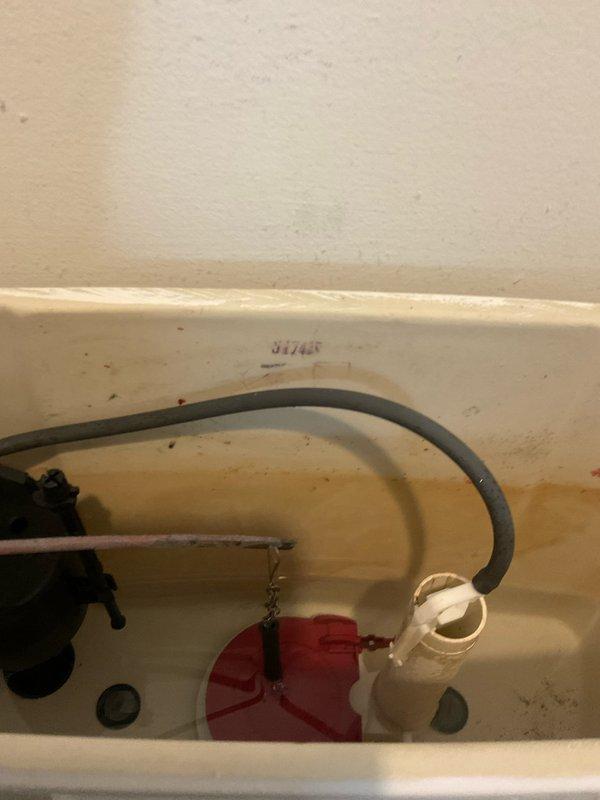 Responded to customer concern regarding a leaking master bathroom toilet and clarification about toilet installation. Upon arrival, performed thorough inspection of the toilet tank components and flushing mechanism. Examined the fill valve assembly, flapper valve, chain connection, and overflow tube for proper operation and signs of leakage. Verified all internal tank components were functioning correctly with no active leaks detected at time of inspection. Documented existing toilet installation and confirmed unit was properly installed and operational, addressing customer's question about missing toilet installation.
