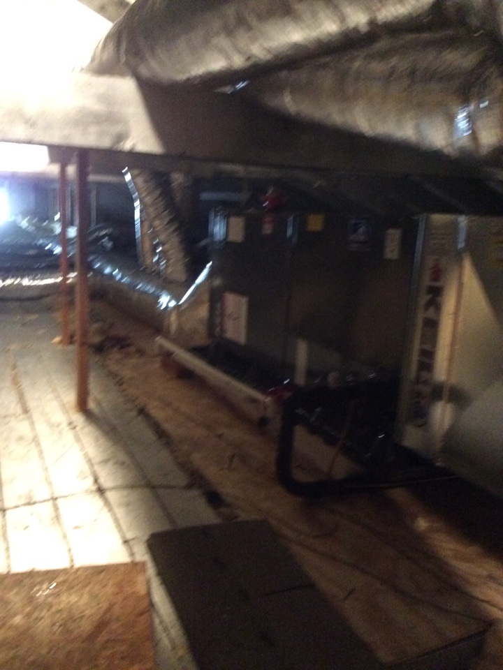 Install Goodman air handler and condenser 