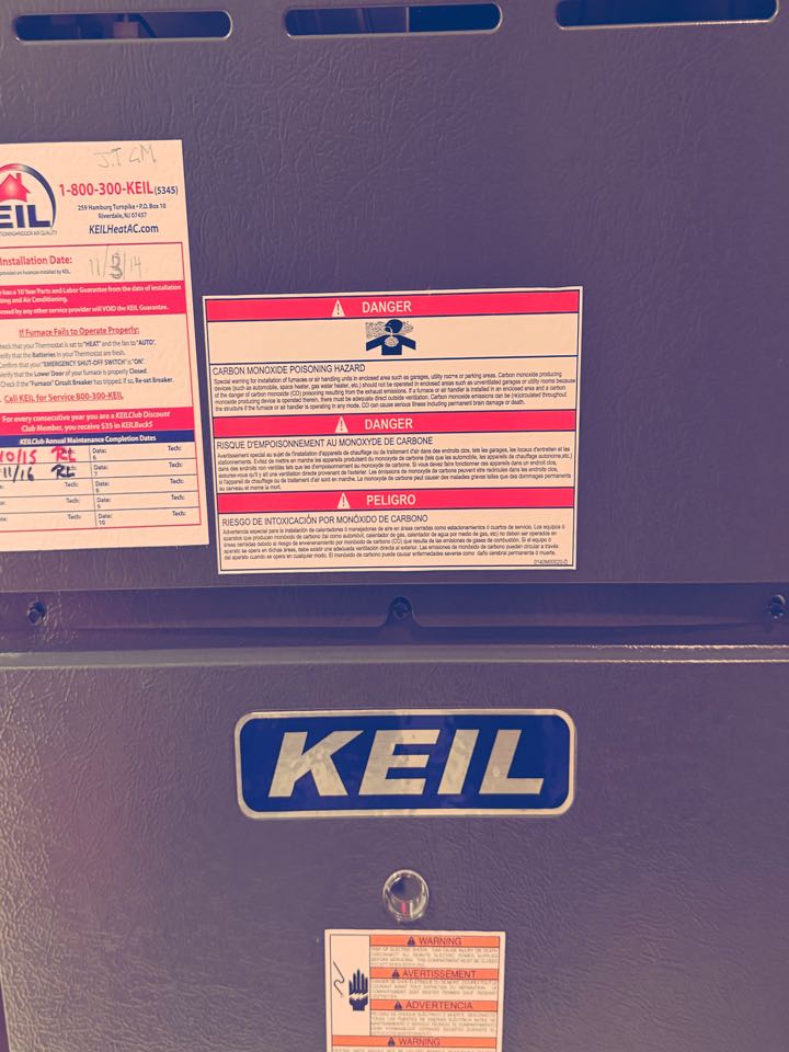 PERFORMED HEAT MAINTENANCE ON A GOODMAN FURNACE