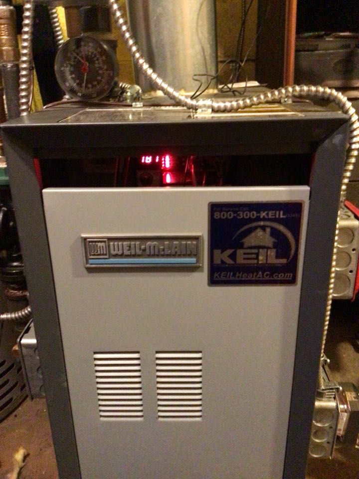 PERFORMED HEAT MAINTENANCE ON A WEIL MCLAIN BOILER