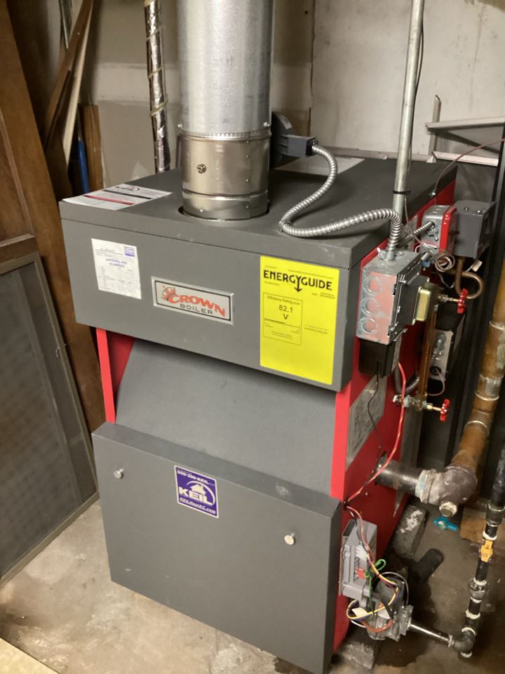 HEAT MAINTENANCE ON A CROWN BOILER 