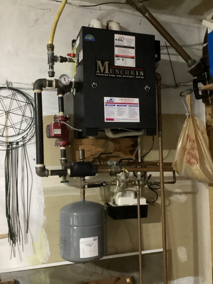 SERVICE CALL ON MUCHKIN BOILER 