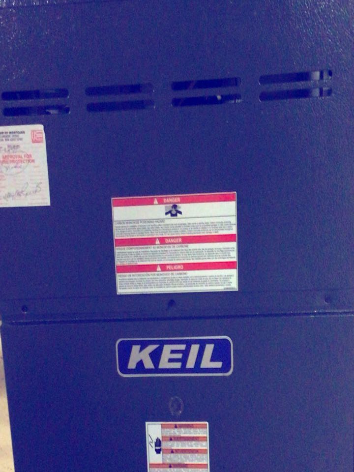 PERFORMED HEAT MAINTENANCE ON A GOODMAN FURNACE