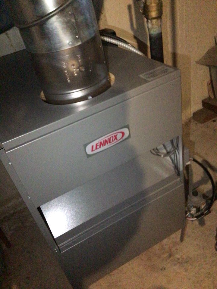 PERFORMED HEAT MAINTENANCE ON A LENNOX BOILER 