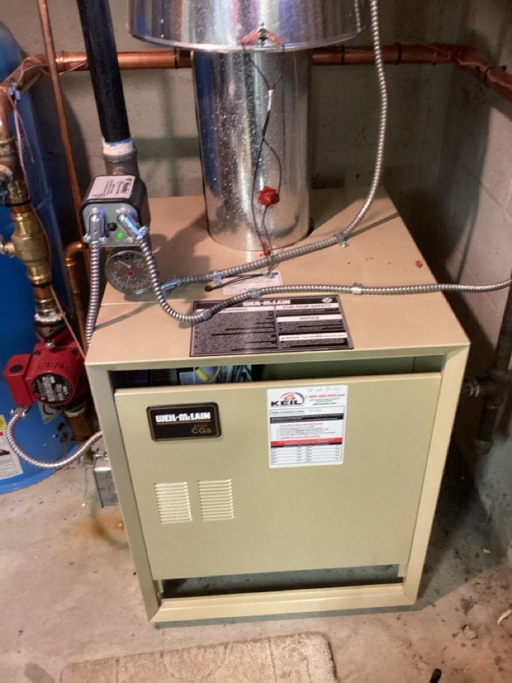 MAINTENANCE ON A WEIL MCLAIN UNIT 