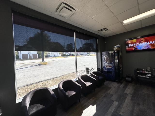 Custom Roller Shades project completed for a commercial property in Griffin, GA.