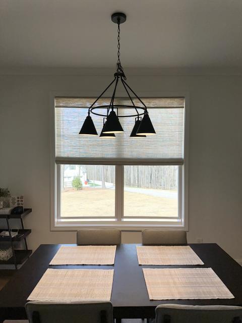 Custom Roller Shades project completed for a home in Canton, GA. Custom Roller Shades project completed for a home in Canton, GA.