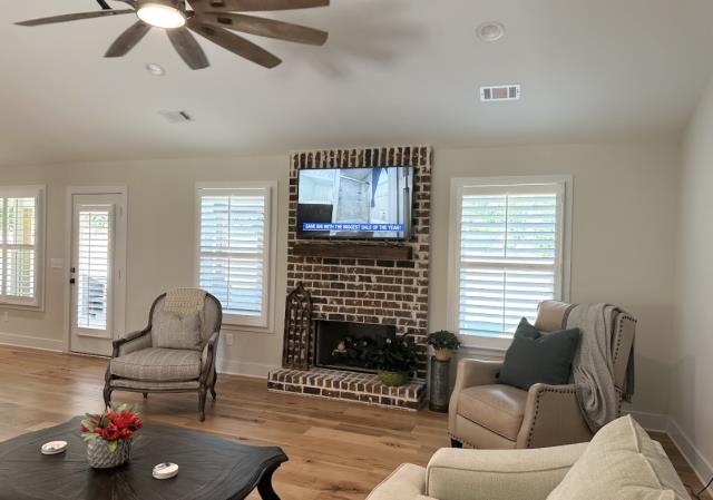Custom Plantation Shutters project completed for a home in Waco, GA.