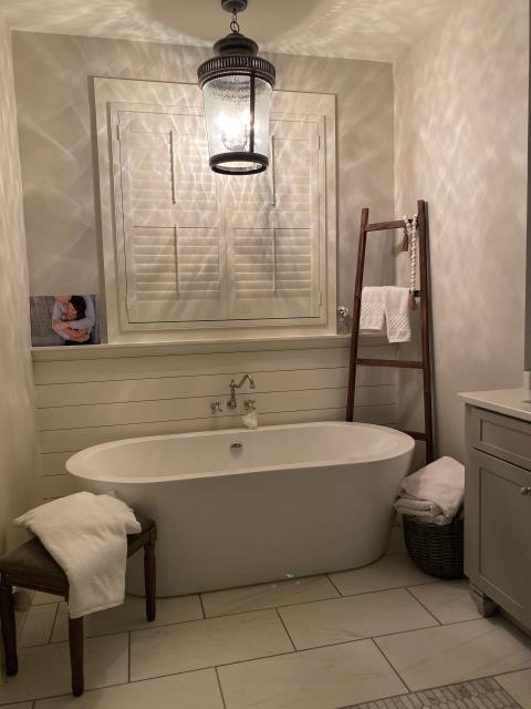 Custom Plantation Shutters project completed for a home located in Roanoke, AL.