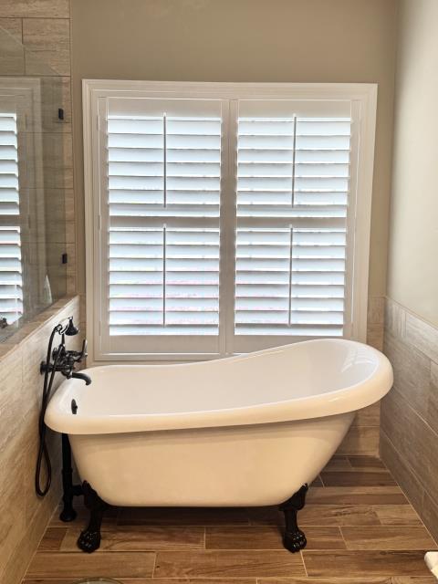 Custom Plantation Shutters project completed for a hime located in Winston, GA.