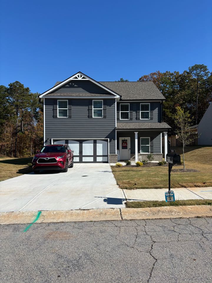 Custom Cordless 2” Fauxwood Blinds and Custom Plantation Shutters completed for a home in Breman, GA