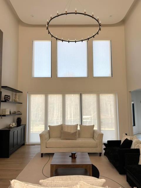 Completed a full start-to-finish project in Smyrna, GA!

• Visited the home for a detailed design consult and walked the customer through shade options
• Professionally measured every window for a precise, perfect fit
• Prepared and submitted a clear, accurate quote for review
• Received the signed contract and quickly sent the order to our manufacturing team
• Installed stunning Custom Motorized, Custom Cordless Roller Shades, & Custom Blackout Motorized Shades w/ Side Channels for complete Blackout in Theater Room
• Another clean, efficient, and professional installation by The Blinds Boss

Proud to serve Smyrna, GA with premium window treatments!
