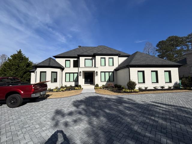 Custom Roller Shades project completed in Smyrna, GA.