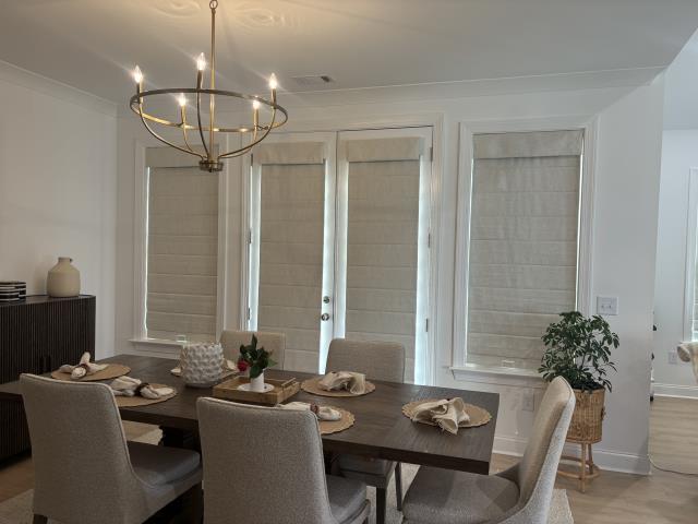 Custom Cordless Roman Shades Installation for Kay Heard Carrollton, GA • Completed a full on-site visit to review options and confirm selections
• Professionally measured every window to ensure precise sizing for a perfect fit
• Provided a customized quote based on product style, color, and layout preferences 
• Once approved, we secured the contract, processed the order, and coordinated manufacturing
• Installed beautiful Custom Cordless Roman Shades, offering a clean, modern look with safe cordless operation
• The Blinds Boss is committed to delivering a smooth, professional experience from consultation to installation Proud to serve Carrollton, GA with premium custom window treatments! 
www.TheBlindsBoss.com
