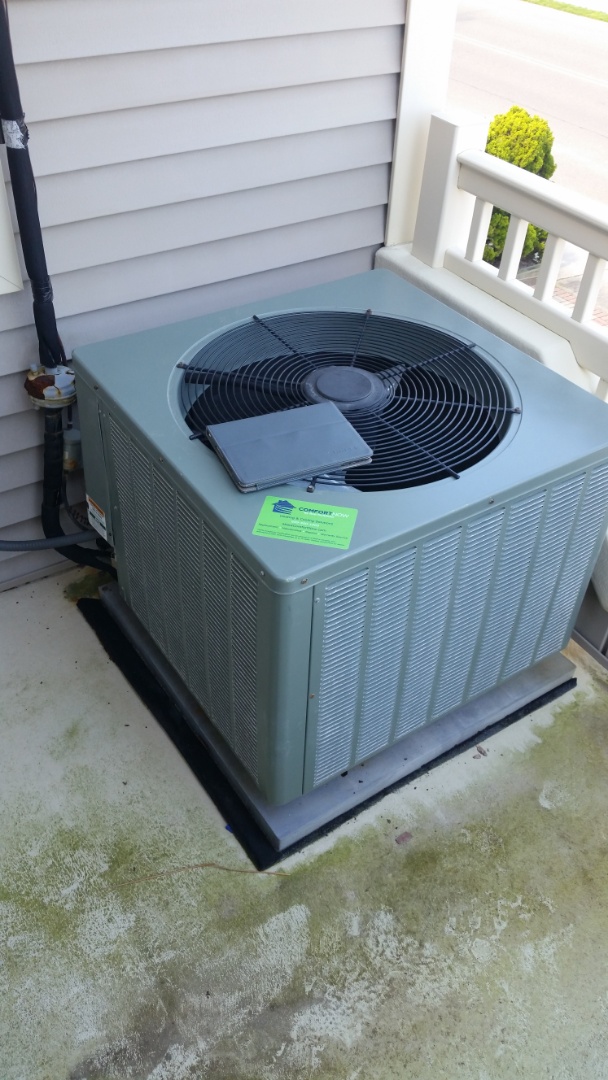 AC Tune Up and filter replacement on a Carrier unit 