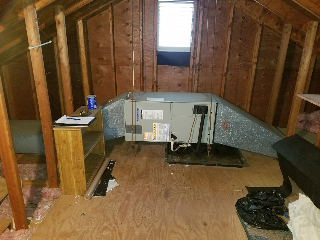 Homeowner as a Trane heat pump heating and air system and he would like to convert it to Natural Gas. We will be installing a carrier Comfort series heating and air conditioning system. Cape May New Jersey