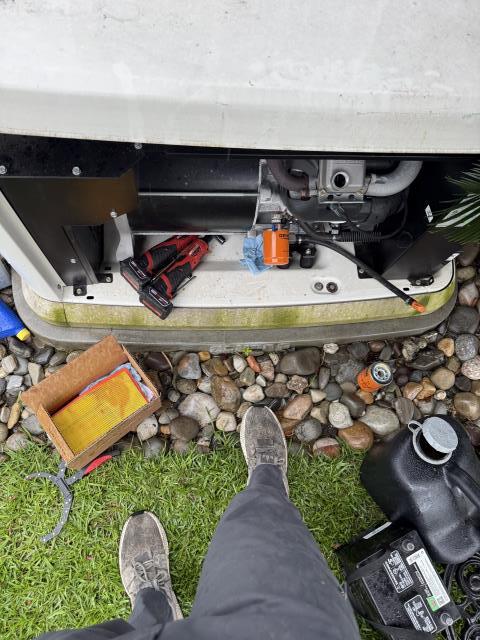 Myrtle Beach Generators completed a thorough annual maintenance check on a 22KW Generac Generator, ensuring optimal performance and reliability for the upcoming season. This Generator was located in Murrells Inlet SC 29576