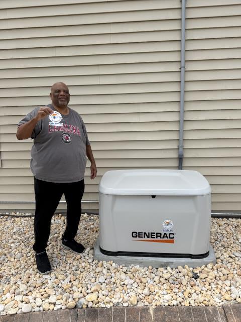 Myrtle Beach Generators installed a brand new 26KW Generac NextGen whole home generator and a 200 amp automatic transfer switch, ensuring reliable backup power for our friend Marion's home in Myrtle Beach, SC 29575.