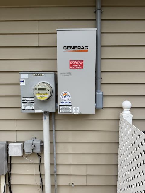 Myrtle Beach Generators installed a brand new 26KW Generac NextGen whole home generator and a 200 amp automatic transfer switch, ensuring reliable backup power for our friend Marion's home in Myrtle Beach, SC 29575.