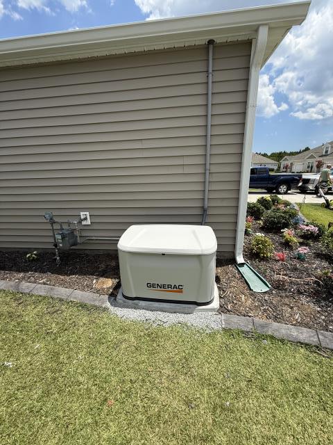 On July 10th, we installed a 22KW Generac NextGen Whole Home Generator, ensuring reliable power for the homeowner's peace of mind.