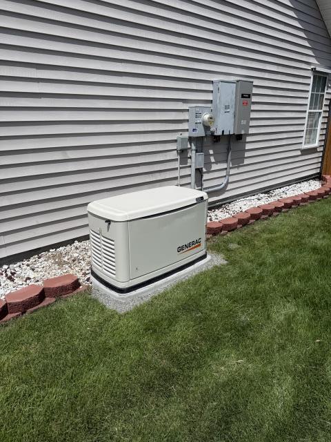 7/22/2026, Myrtle Beach Generators installed another 22KW Generac Generator with a 200 Amp Automatic Transfer Switch, And One Whole Home Surge Protector for Probably the nicest Homeowner with the Nicest lawn in Little River, SC 29566