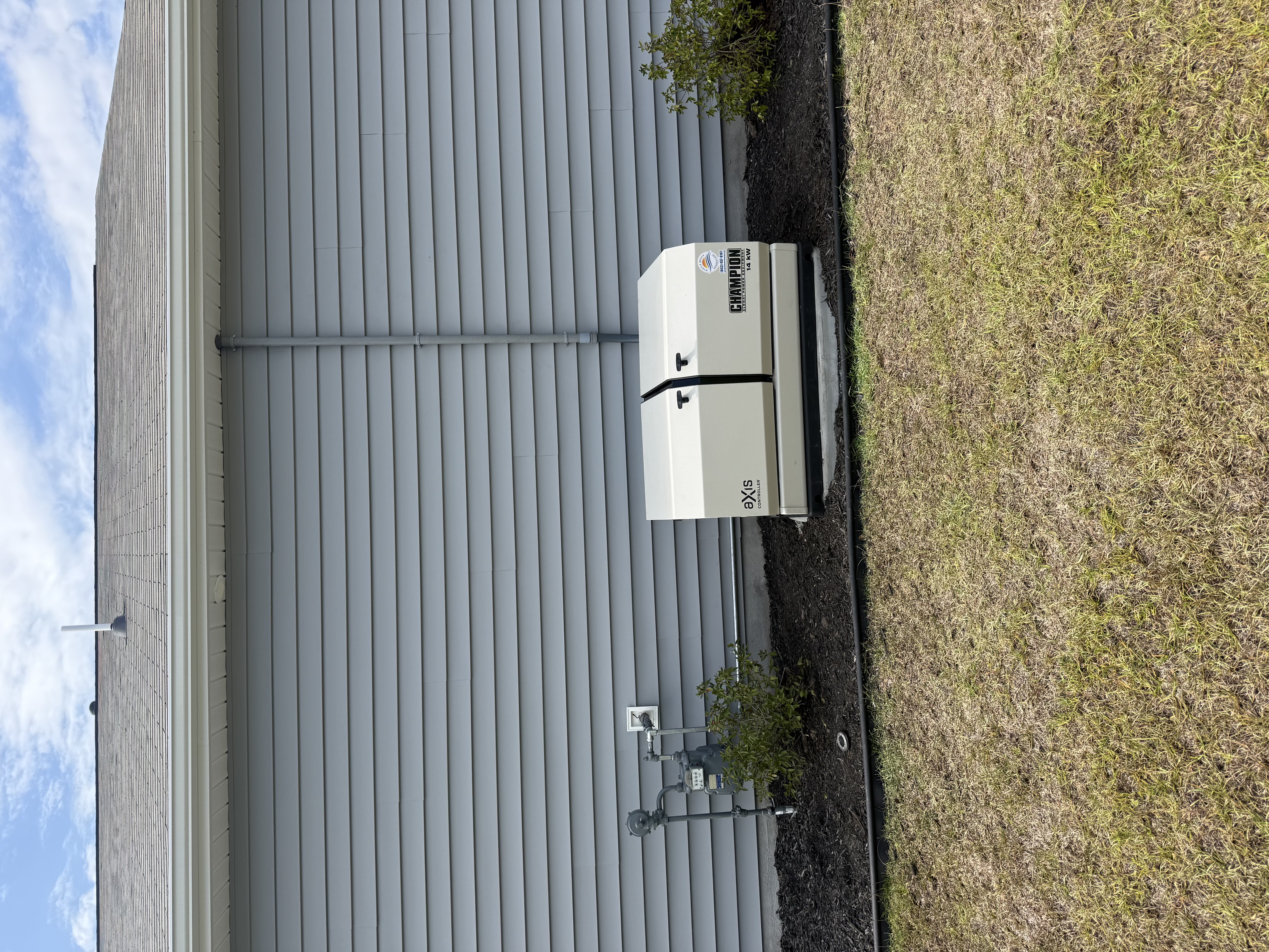 Myrtle Beach Generators recently completed a successful installation of a 14KW Champion Generator, paired with a 200 amp Champion Axis Automatic Transfer Switch, for a satisfied homeowner. The generator was meticulously installed to ensure optimal performance and reliability. The transfer switch was configured to seamlessly switch between the primary power source and the generator, providing uninterrupted power during outages. Our team ensured all safety protocols were followed, and the system was thoroughly tested to guarantee it met the homeowner's needs. The homeowner now enjoys peace of mind knowing their home is protected with a robust backup power solution.