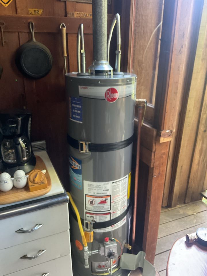 New water heater install 