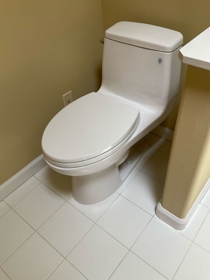 Toilet install 