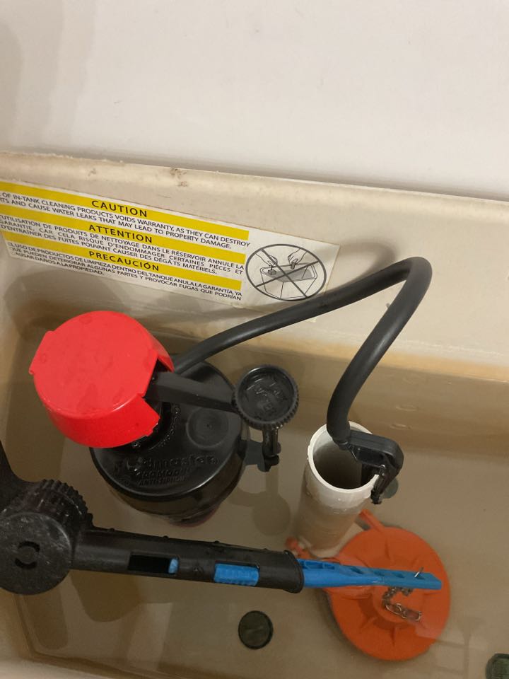 Fill valve replacement 
