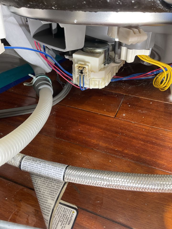 Major diagnostic water leak