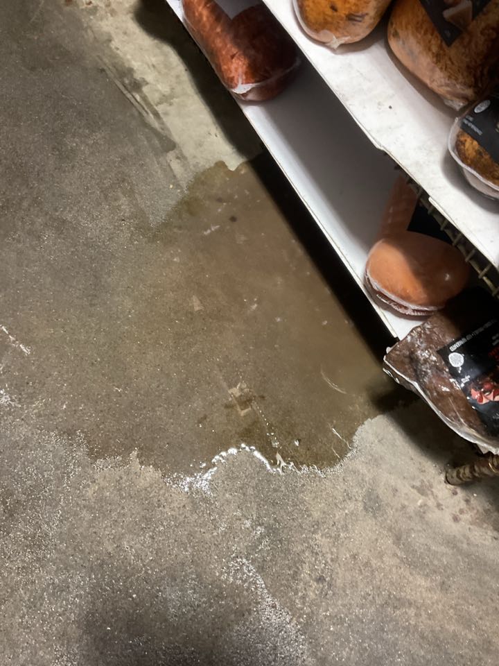 Diagnosis standing water 
