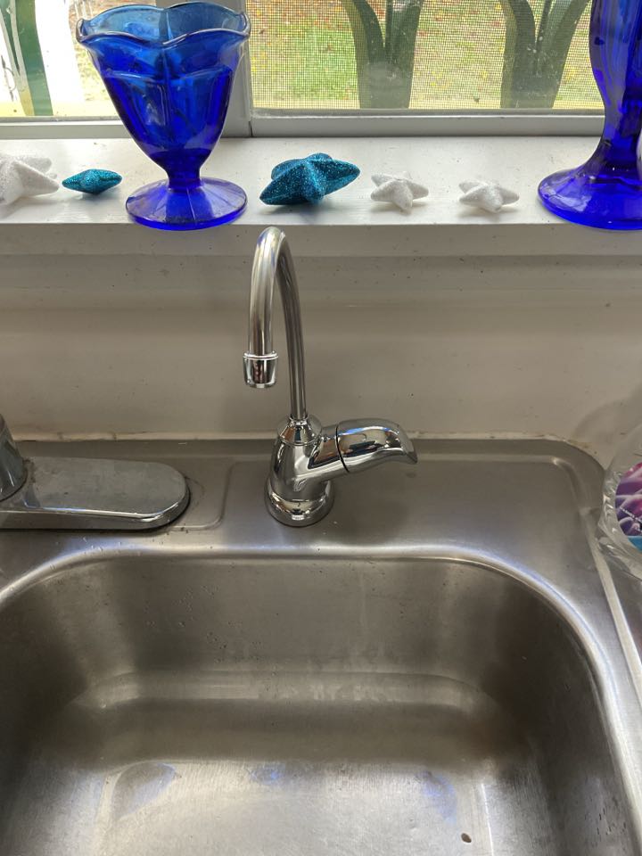 Water filter install