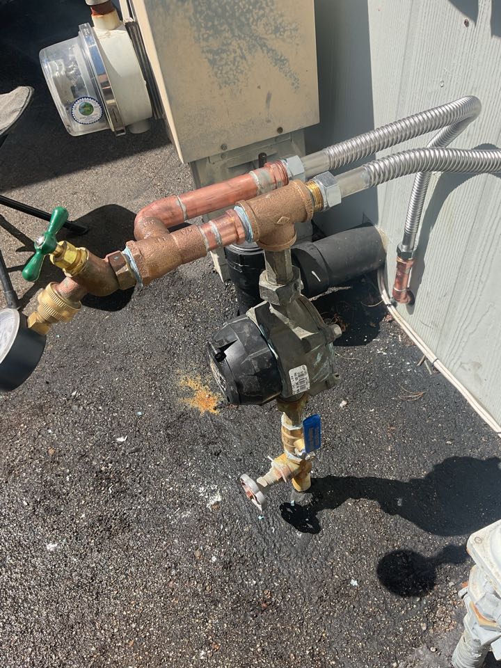 Water service repair 