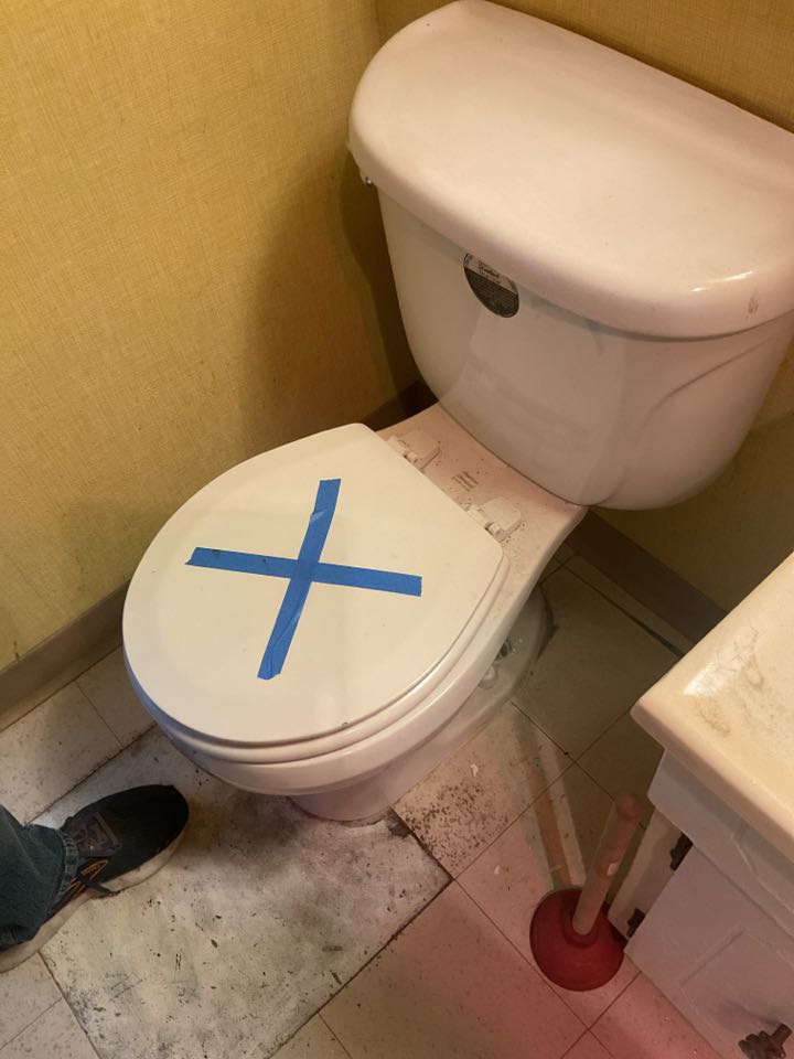 Toilet install estimate 