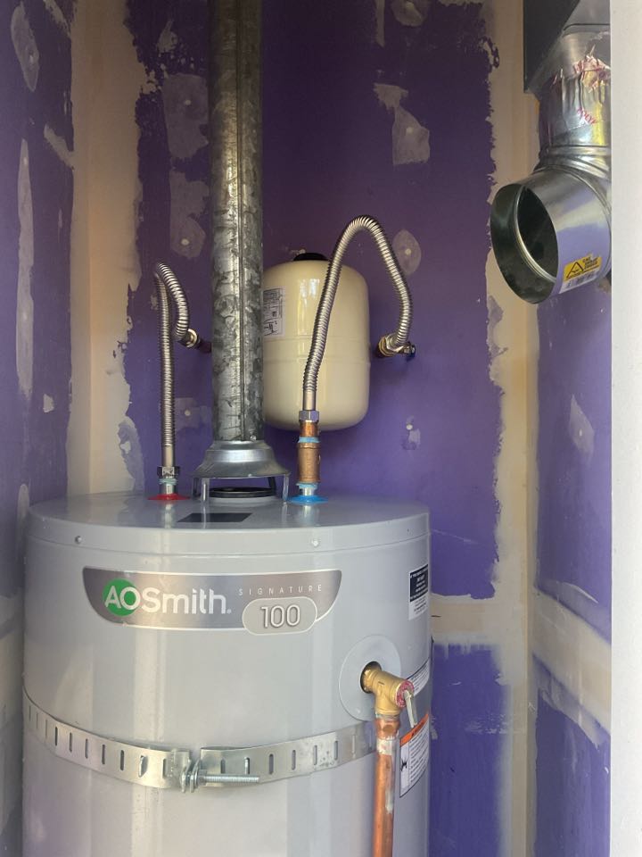 Relocate expansion tank 