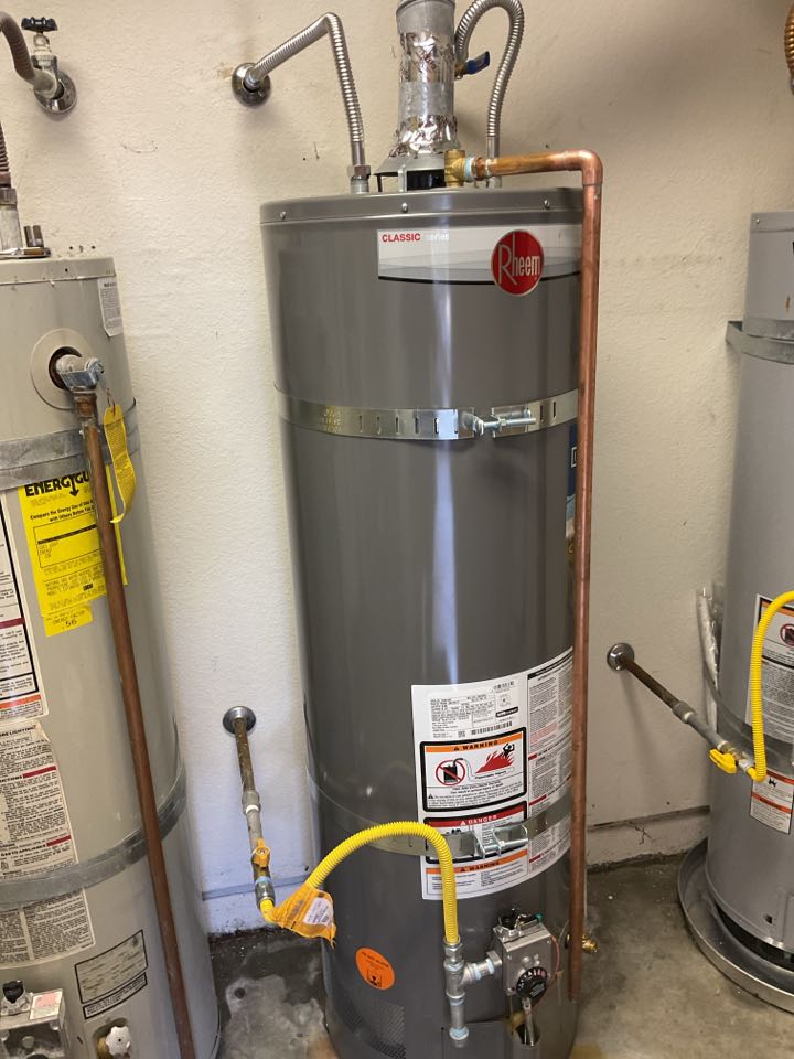 Water heater install 