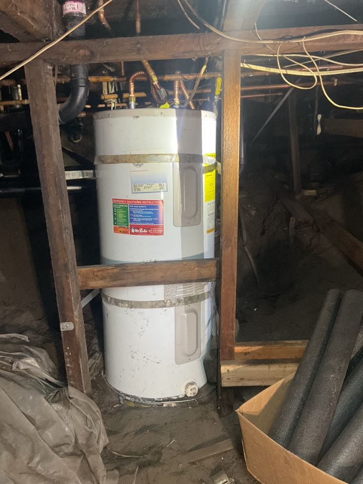 Electric water heater estimate 