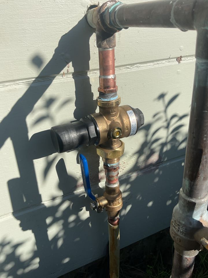 PRV valve install 