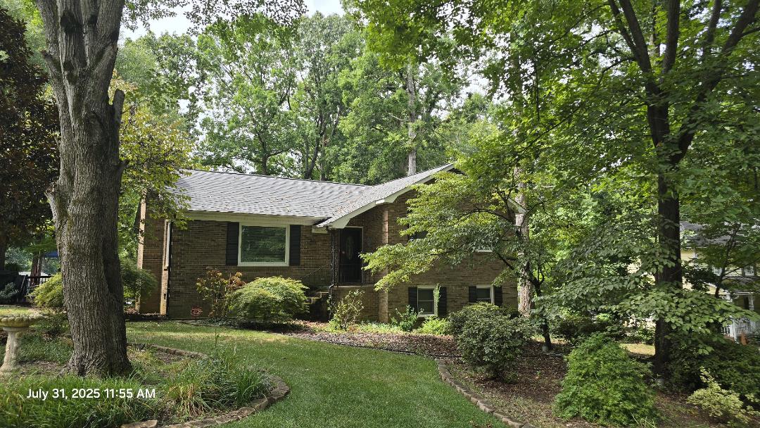 New roof installation 