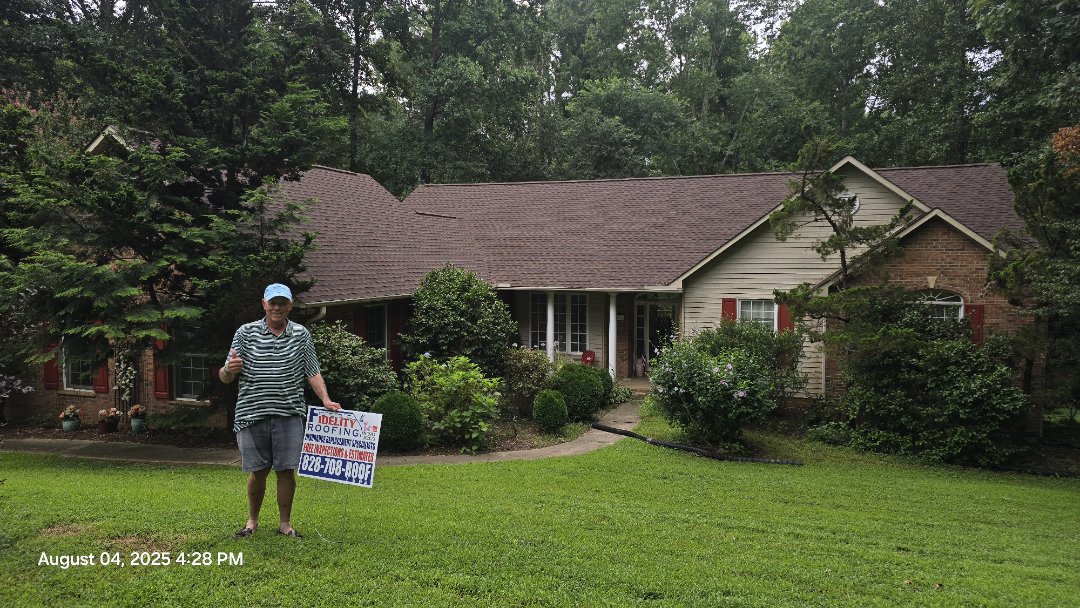 New roof installation 