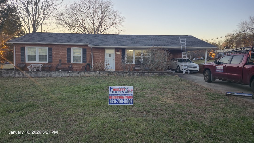 Morganton, NC - New Roof installation
