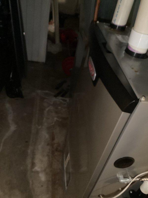 Responded to no heat complaint for aging furnace with failed collector box. Performed successful replacement of collector box. Established temporary heat by disconnecting the positive pressure switch hose until permanent repair could be completed.