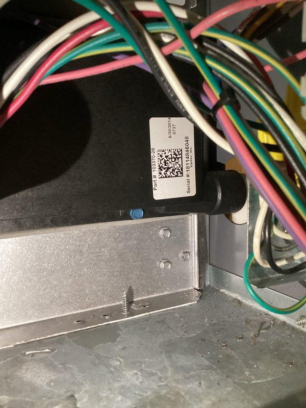 Responded to no heat complaint for aging furnace with failed collector box. Performed successful replacement of collector box. Established temporary heat by disconnecting the positive pressure switch hose until permanent repair could be completed.