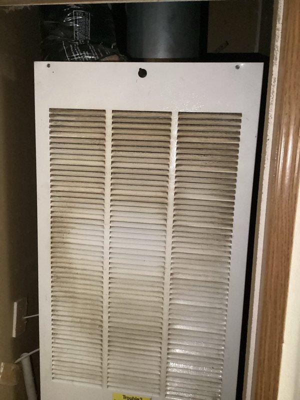 Responded to service call regarding broken furnace door clip. Inspected unit and confirmed clip that secures access panel was broken. Due to replacement part cost considerations, implemented alternative repair solution by securing the furnace door with screws to ensure proper and safe operation.