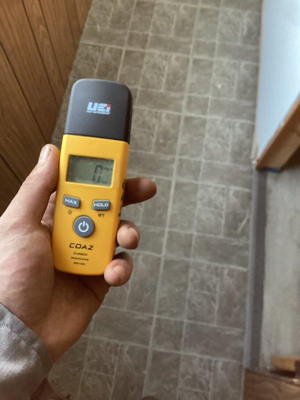 Responded to no heat call. Performed CO2 testing which showed safe levels. Diagnosed failed control board and booster motor. Installed new control board and booster motor, restoring normal heating function to the system.