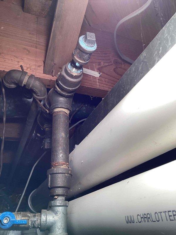 Responded to service call regarding reported gas pressure issues. Upon inspection, verified all gas appliances were functioning with adequate pressure despite fireplace cleaning company's concerns. Visual inspection of gas regulator and piping system showed normal installation with no visible leaks or deterioration. Demonstrated to customer that gas pressure was maintaining properly throughout the system and all gas appliances were operating as intended.